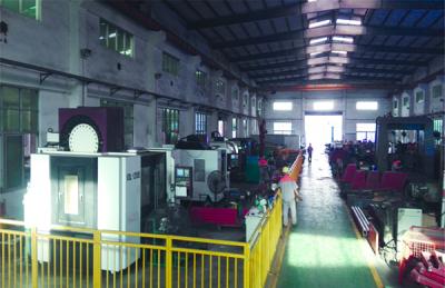 Parts machining workshop